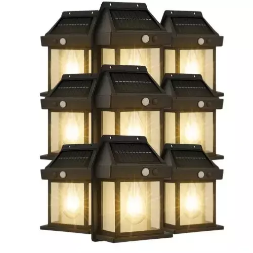 Farol Solar de Pared con Sensor de Movimiento