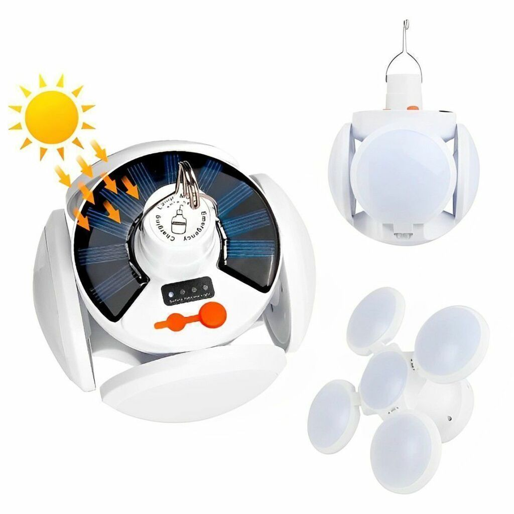 Lámpara Solar Plegable Recargable