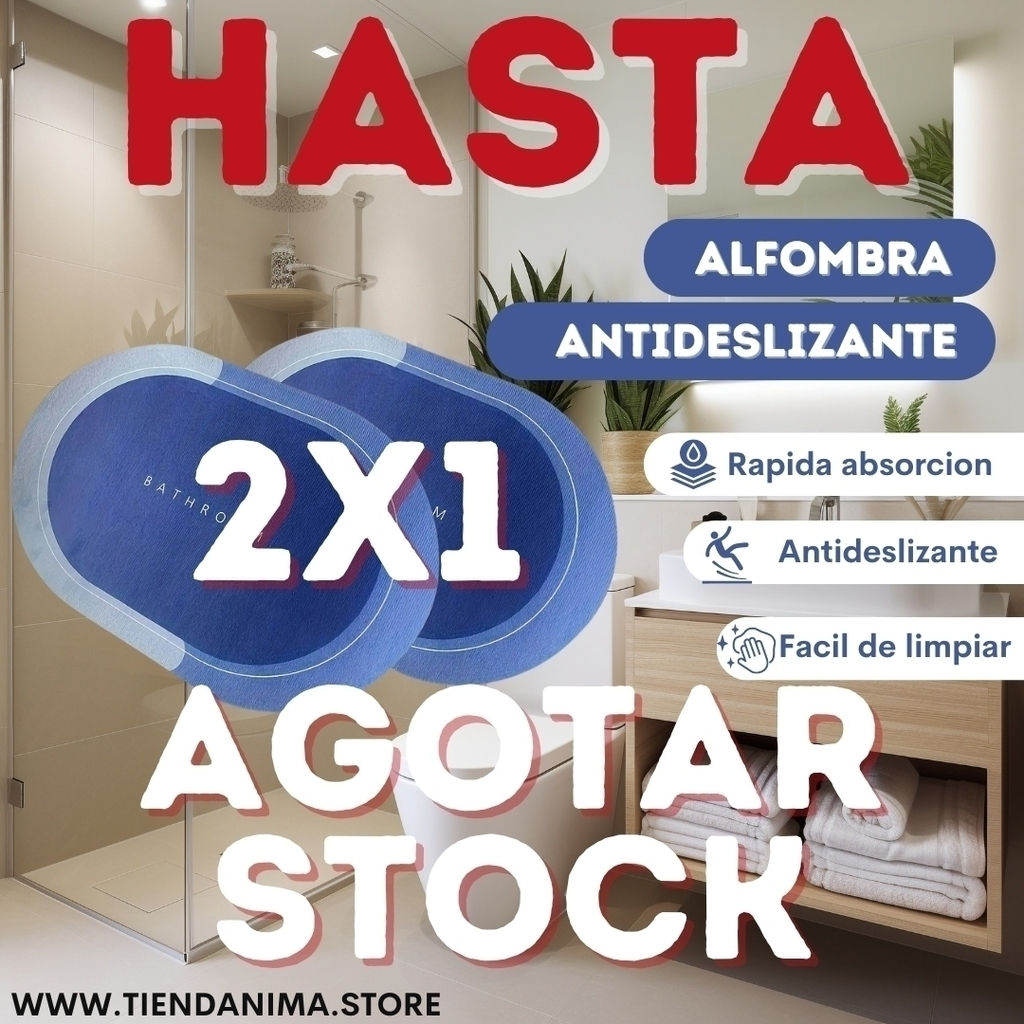Alfombra Absorbente y Antideslizante