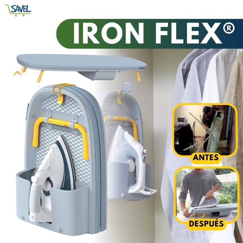 Iron Flexᵀᴹ | La Tabla De Planchar Que Te Ayuda a Ahorrar Espacio