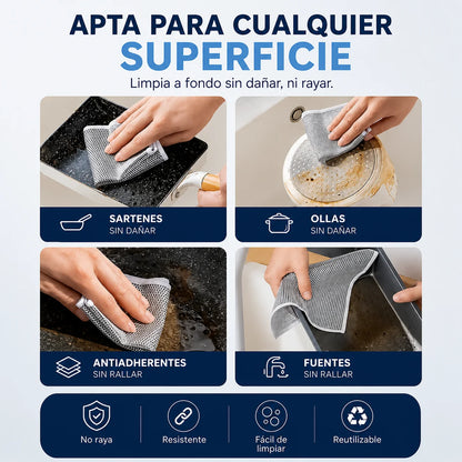 Pack 10 Rejillas Metálica Multiusos- Tu Aliado Ideal En La Cocina