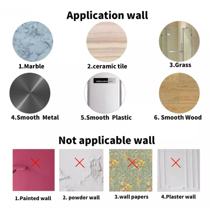 Soporte para Escoba Autoadhesivo