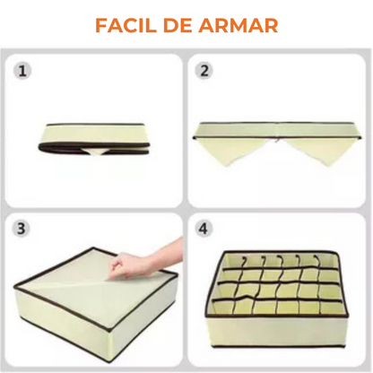 Set X4 Organizador Ropa Interior