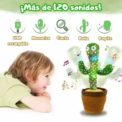 Cactus Bailarin - Repite lo que le digas!