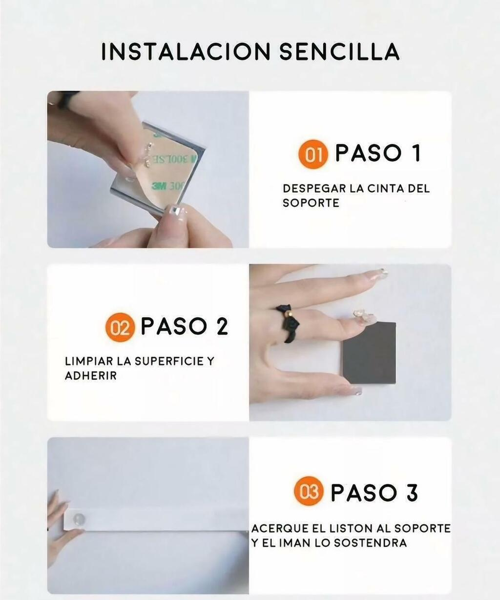 Barra De Luz Led Con Sensor De Movimiento