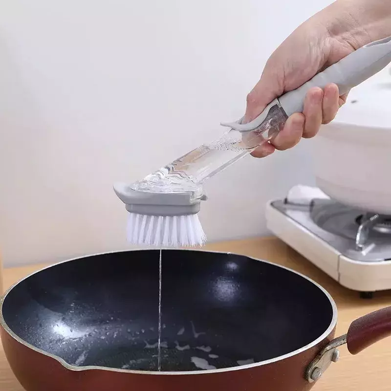 Cepillo Con Dispenser Multiuso