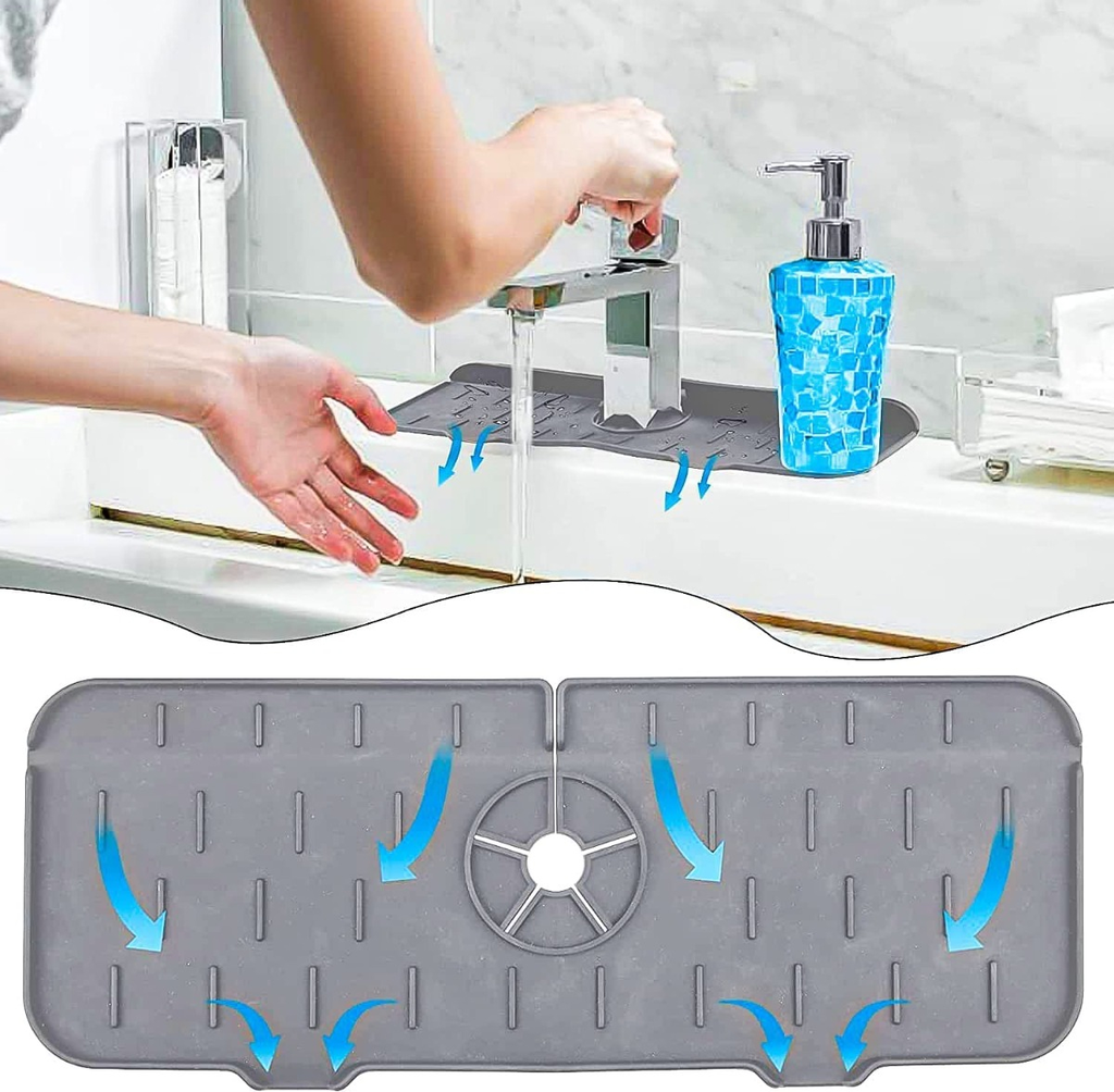 Escurridor/Alfombra de Silicona Para Canilla