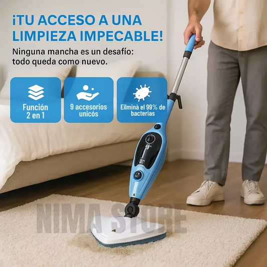 Clean Master Proᵀᴹ | Mopa a Vapor 9 en 1