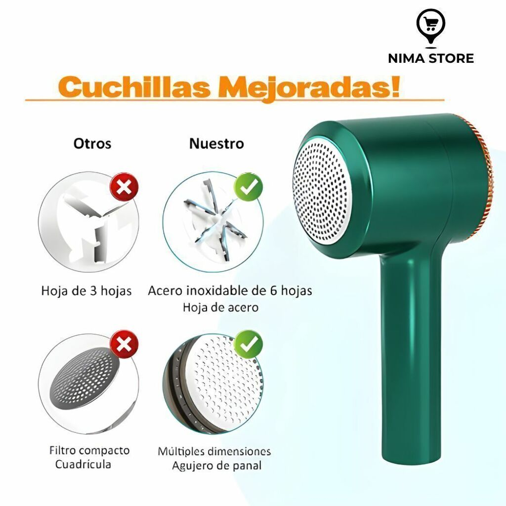 Removedor De Pelusas Recargable
