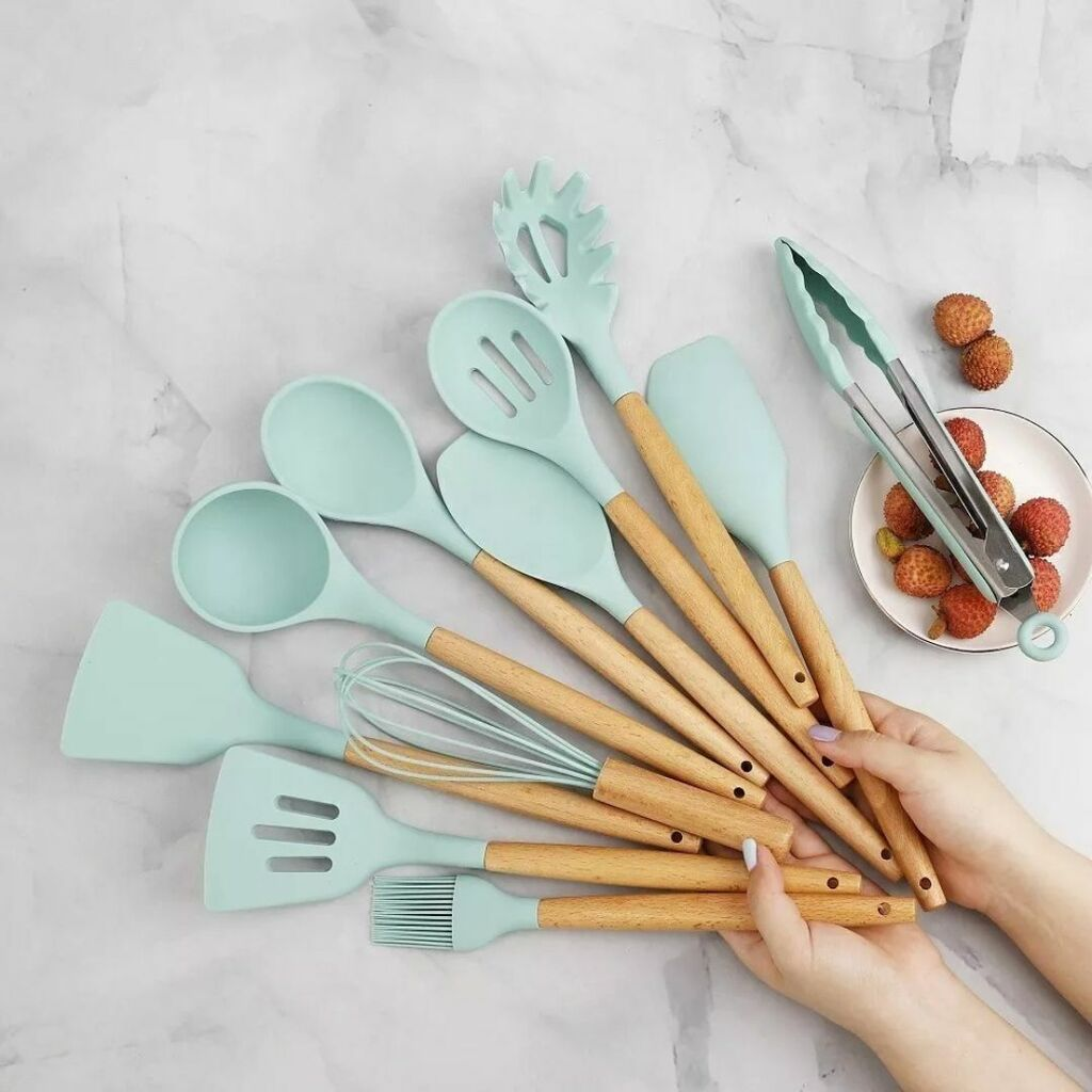 Kit de Utensilios Higiénicos Silicona x12