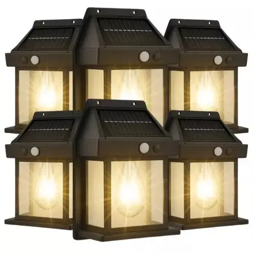 Farol Solar de Pared con Sensor de Movimiento