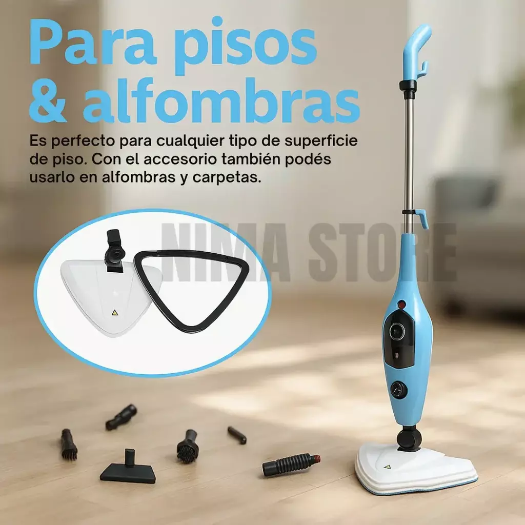 Clean Master Proᵀᴹ | Mopa a Vapor 9 en 1