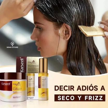 Kit Mascarilla Karseell Colageno + Aceite Maca Karseell Duo