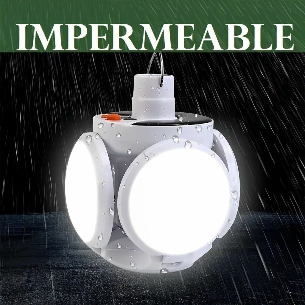 Lámpara Solar Plegable Recargable