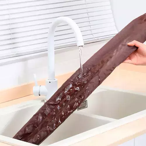 Burlete doble para puertas