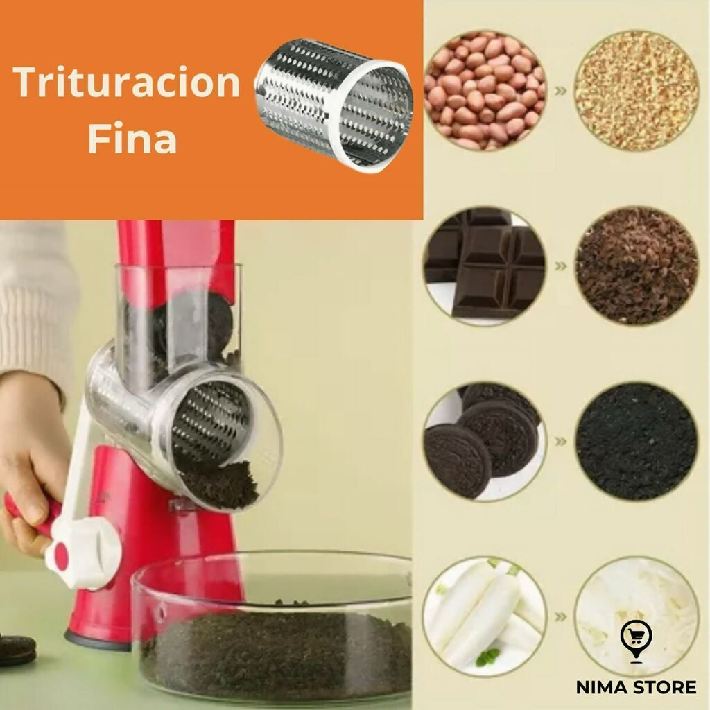 Rallador Multiuso 3 en 1