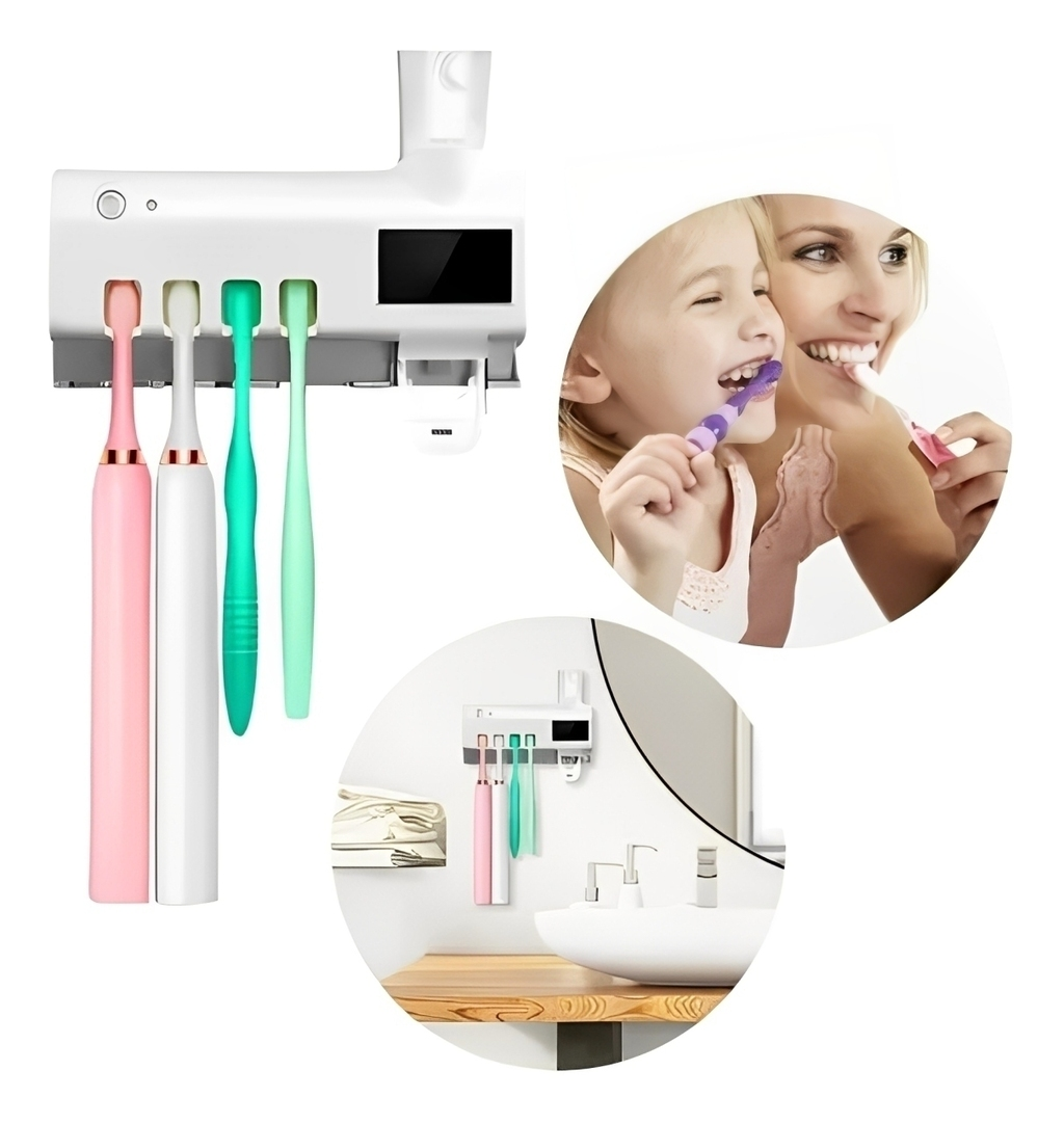 Dispenser Esterilizador UV de Cepillo Dental