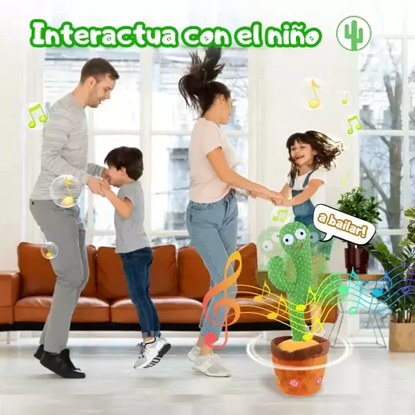 Cactus Bailarin - Repite lo que le digas!