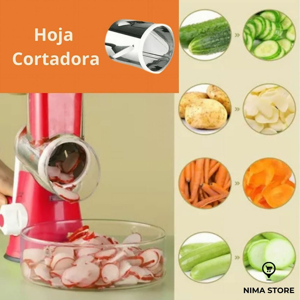 Rallador Multiuso 3 en 1