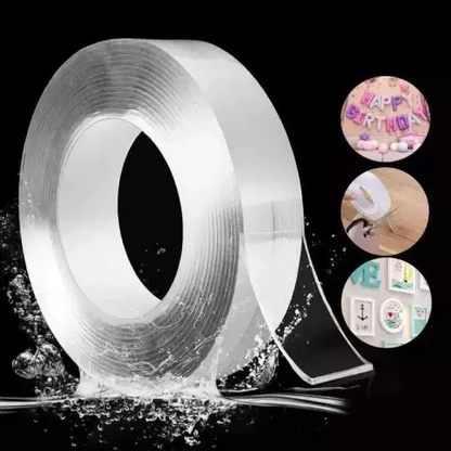 Nano Cinta Doble Faz Lavable y reutilizable