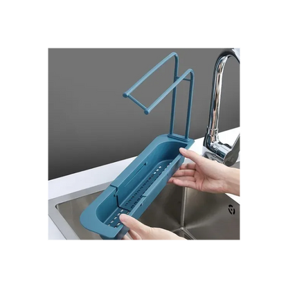 Organizador Porta Esponja Baño Colgante Canilla Ajustable