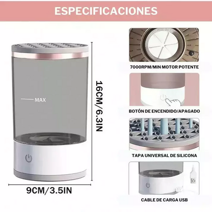 Limpiador de Brochas Electrico