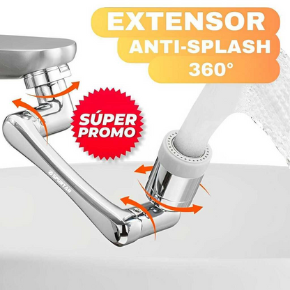 Extensor Para Canilla Anti Splash 360° Cocina y Baño (PLASTICO)