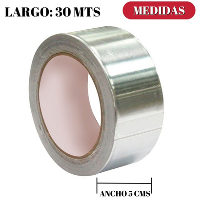 Cinta de Aluminio Resistente