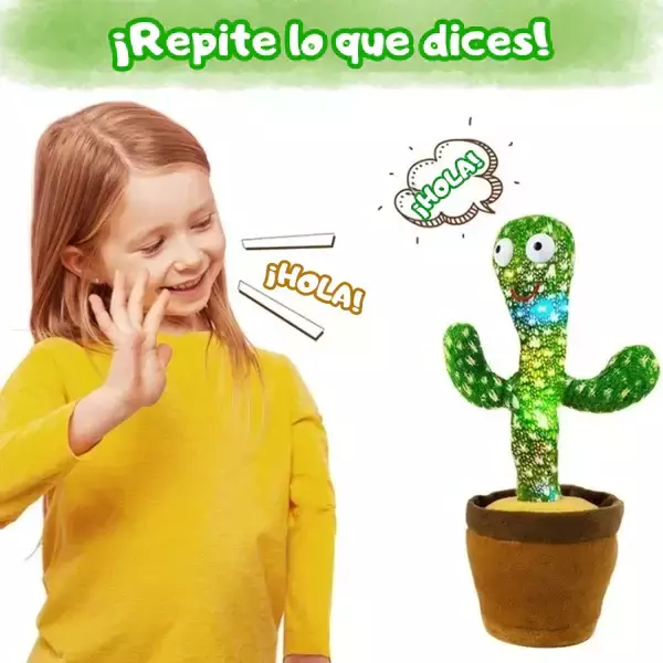 Cactus Bailarin - Repite lo que le digas!
