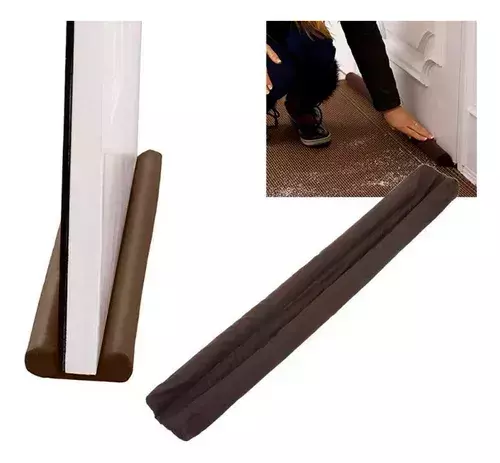 Burlete doble para puertas