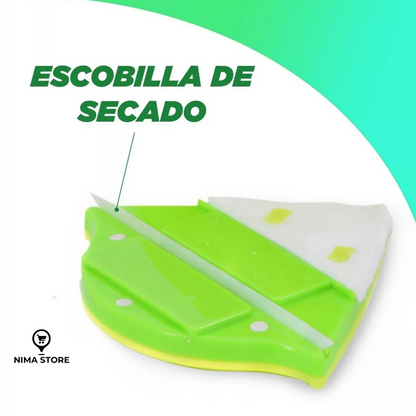 Limpia Vidrios Magnetico 2 En 1