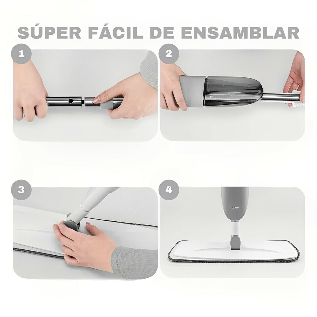 Spray Mop- Trapeador De Piso Con Rociador