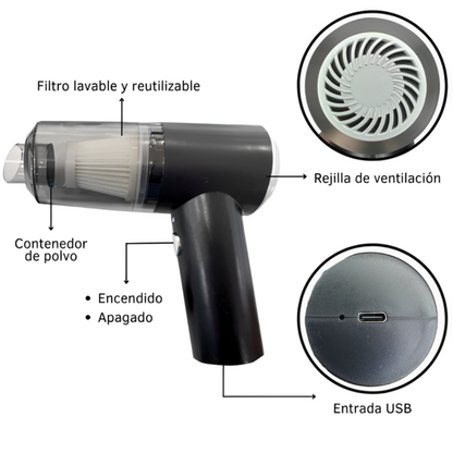 Mini aspiradora Portátil