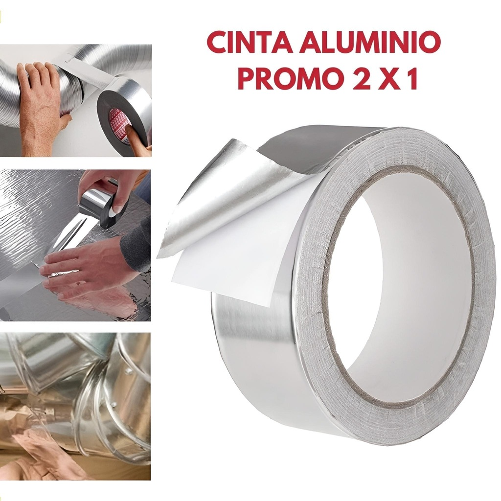 Cinta de Aluminio Resistente
