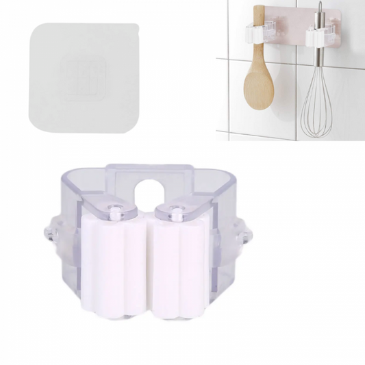 Soporte para Escoba Autoadhesivo