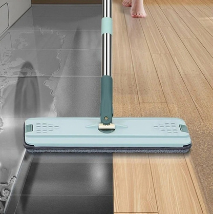 Clean Magic™ | Trapeador Mopa Plano + Balde Escurridor