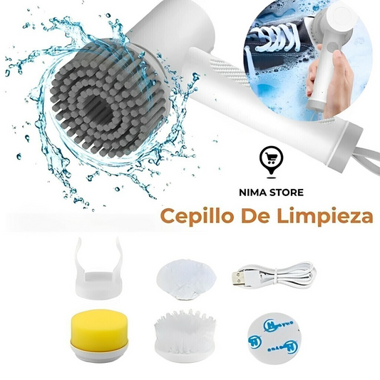 Cepillo de Limpieza Eléctrico Recargable