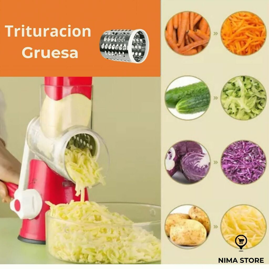 Rallador Multiuso 3 en 1
