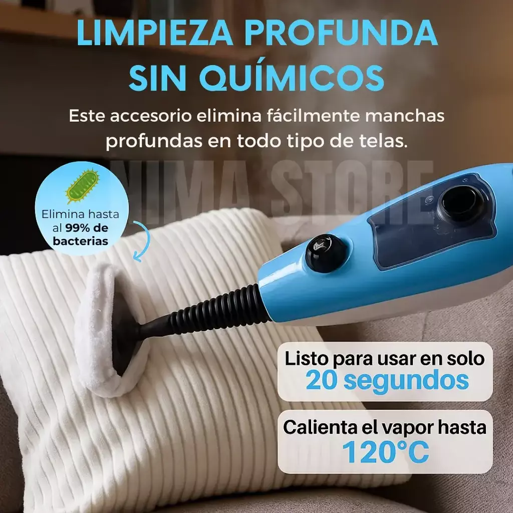 Clean Master Proᵀᴹ | Mopa a Vapor 9 en 1