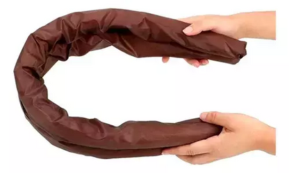 Burlete doble para puertas