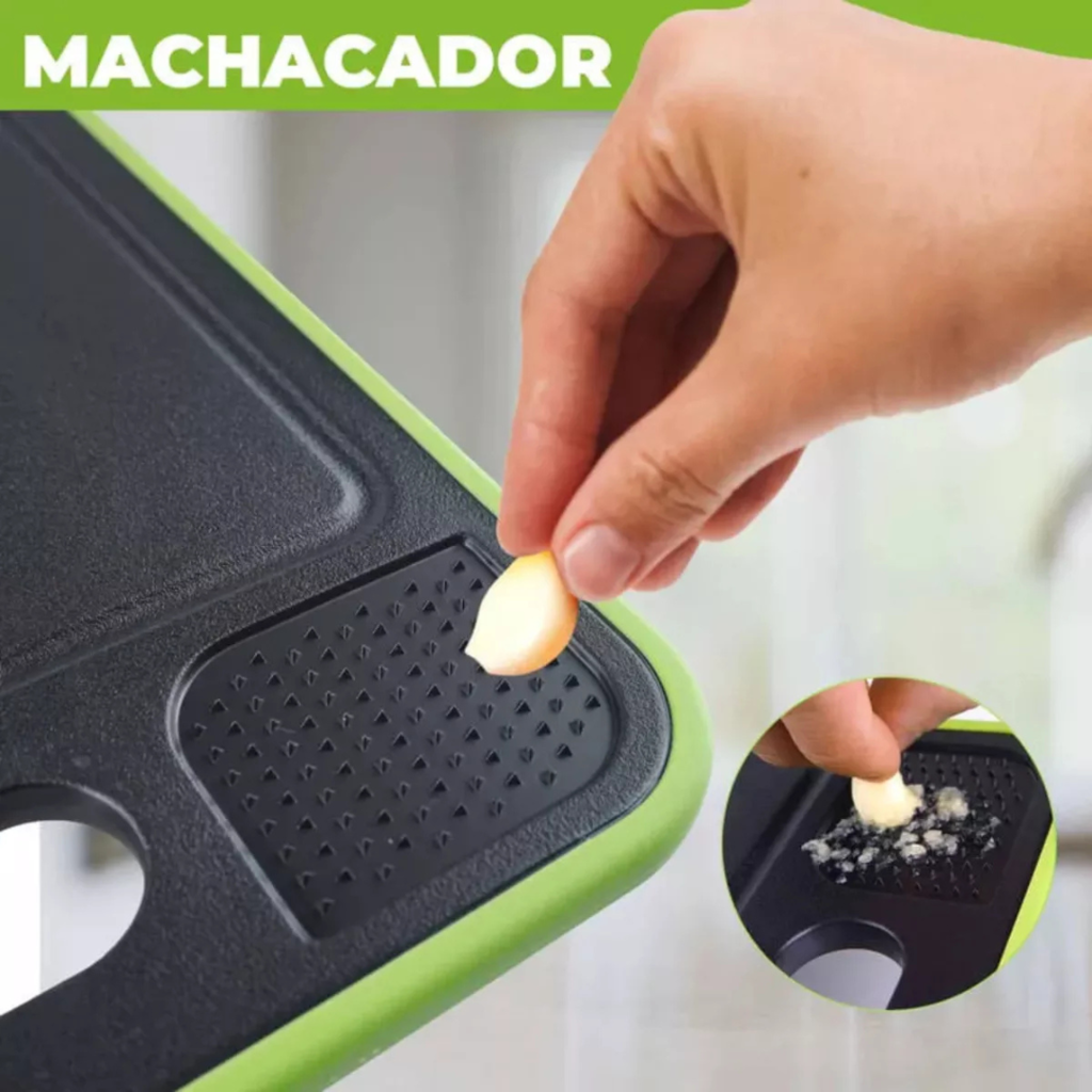Tabla Para Descongelar Rápido, Afilar, Picar, Rallar 4 en 1