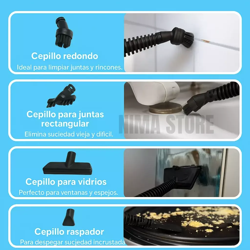 Clean Master Proᵀᴹ | Mopa a Vapor 9 en 1