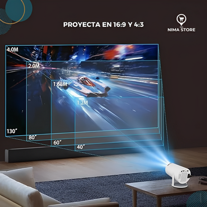 Mini proyector Led