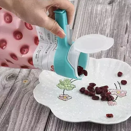 Clip Cierra Bolsa Con Pico Vertedor