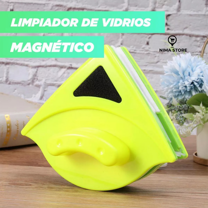 Limpia Vidrios Magnetico 2 En 1