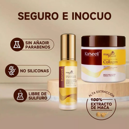 Kit Mascarilla Karseell Colageno + Aceite Maca Karseell Duo