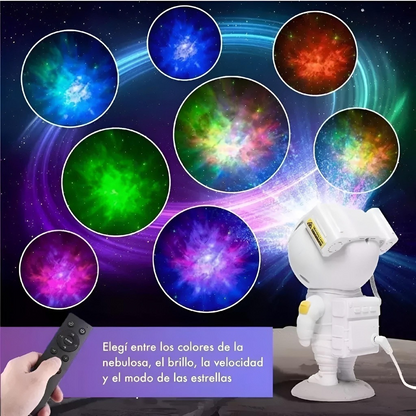 Proyector Astronauta Galaxia