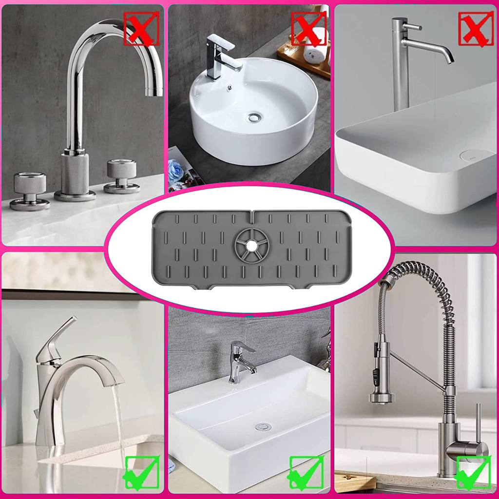 Escurridor/Alfombra de Silicona Para Canilla