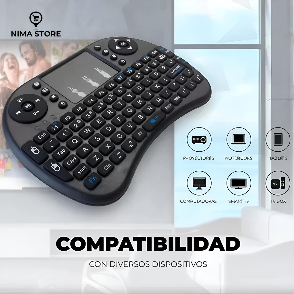 Mini Teclado Inalambrico