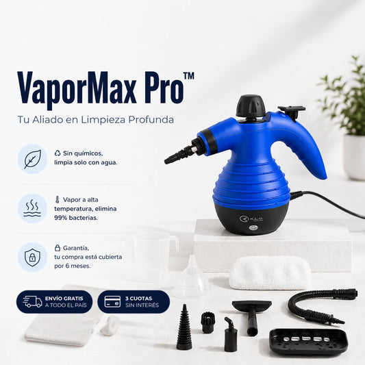 VaporMax Pro™ – Tu Aliado en Limpieza Profunda